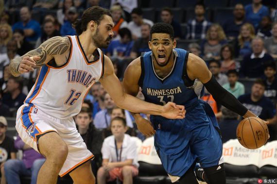 森林狼大胜奇才获得三连败